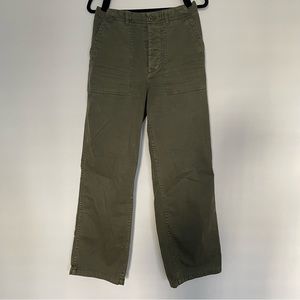 J.Crew Olive Green Military Pants